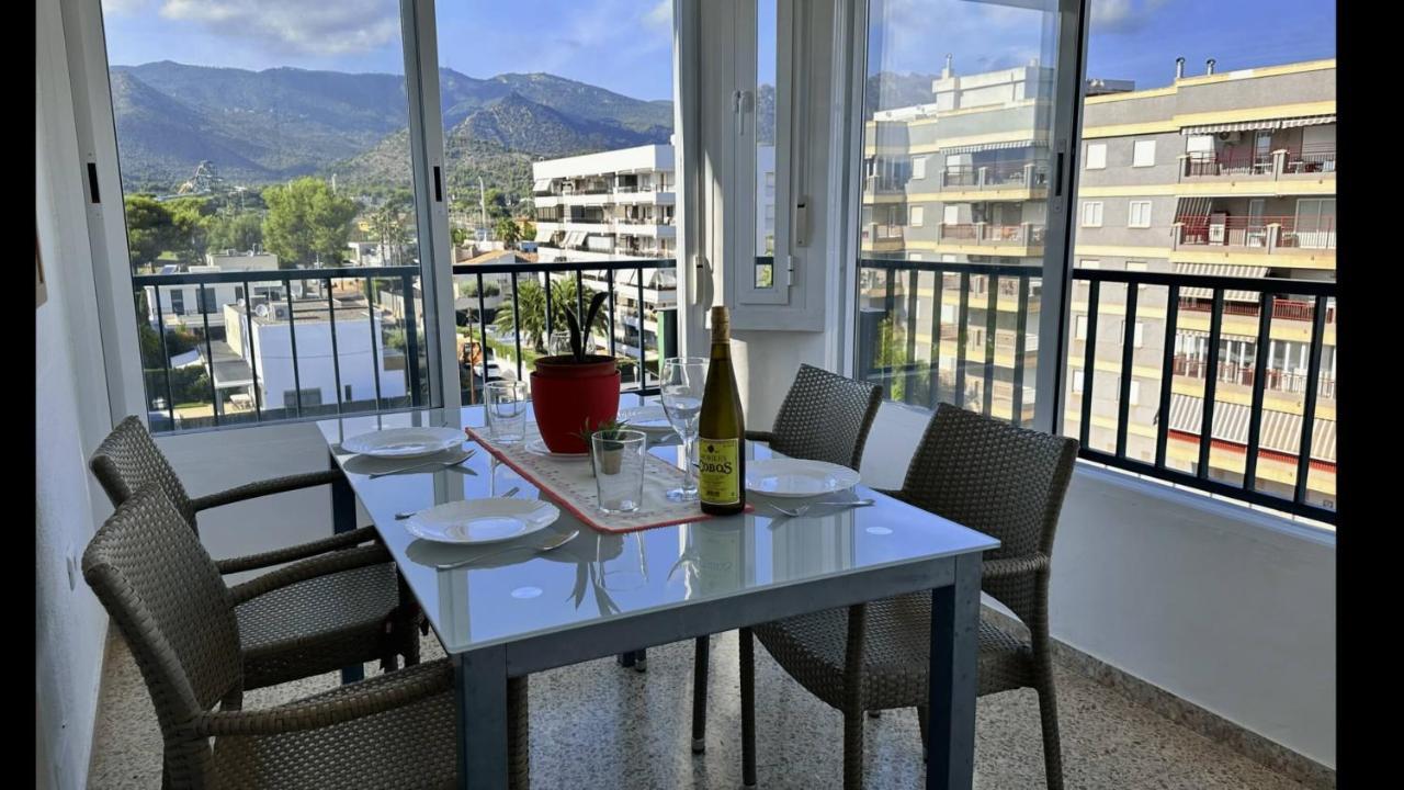 Apartmán Piso A Pie De Playa Con Piscina Y Vistas Al Mar Benicàssim Exteriér fotografie