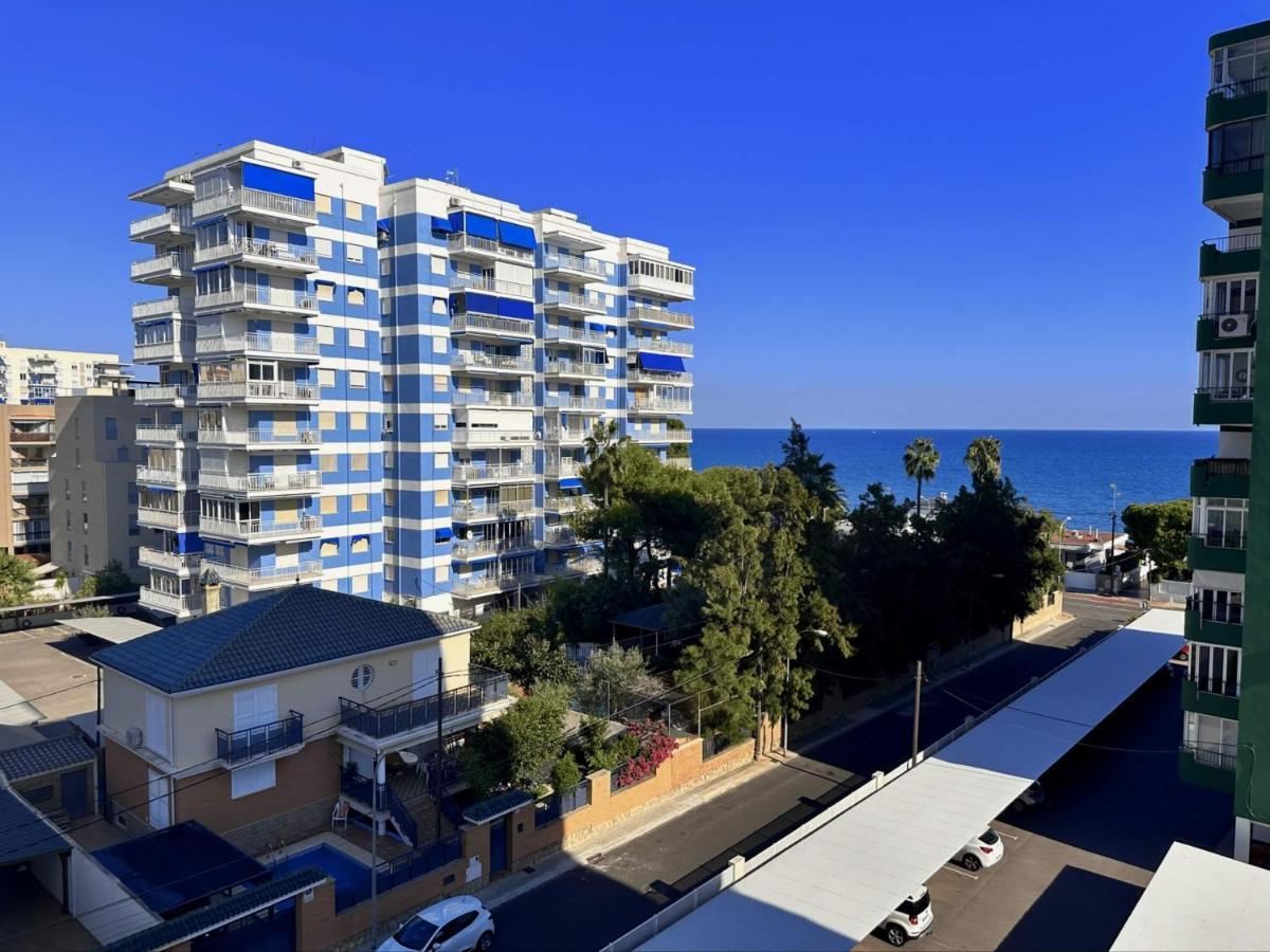 Apartmán Piso A Pie De Playa Con Piscina Y Vistas Al Mar Benicàssim Exteriér fotografie