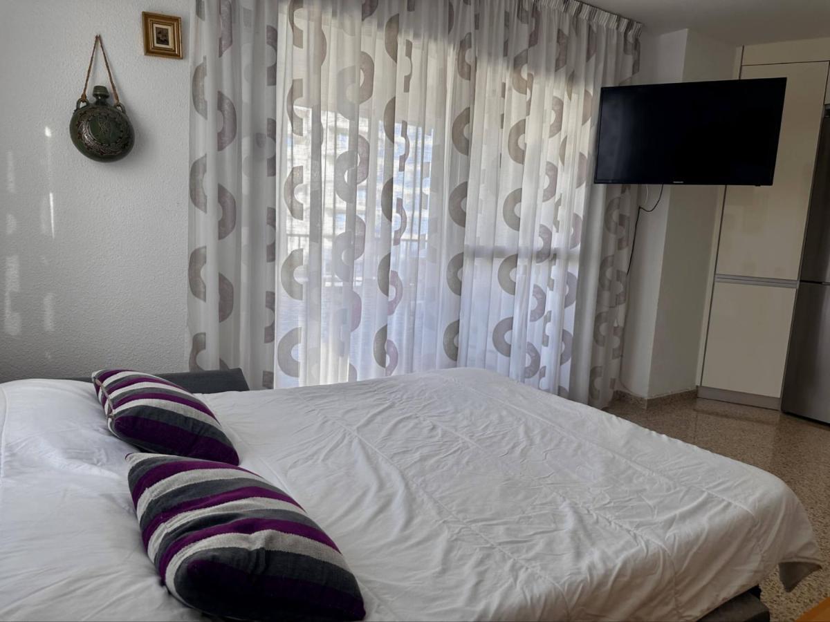 Apartmán Piso A Pie De Playa Con Piscina Y Vistas Al Mar Benicàssim Exteriér fotografie